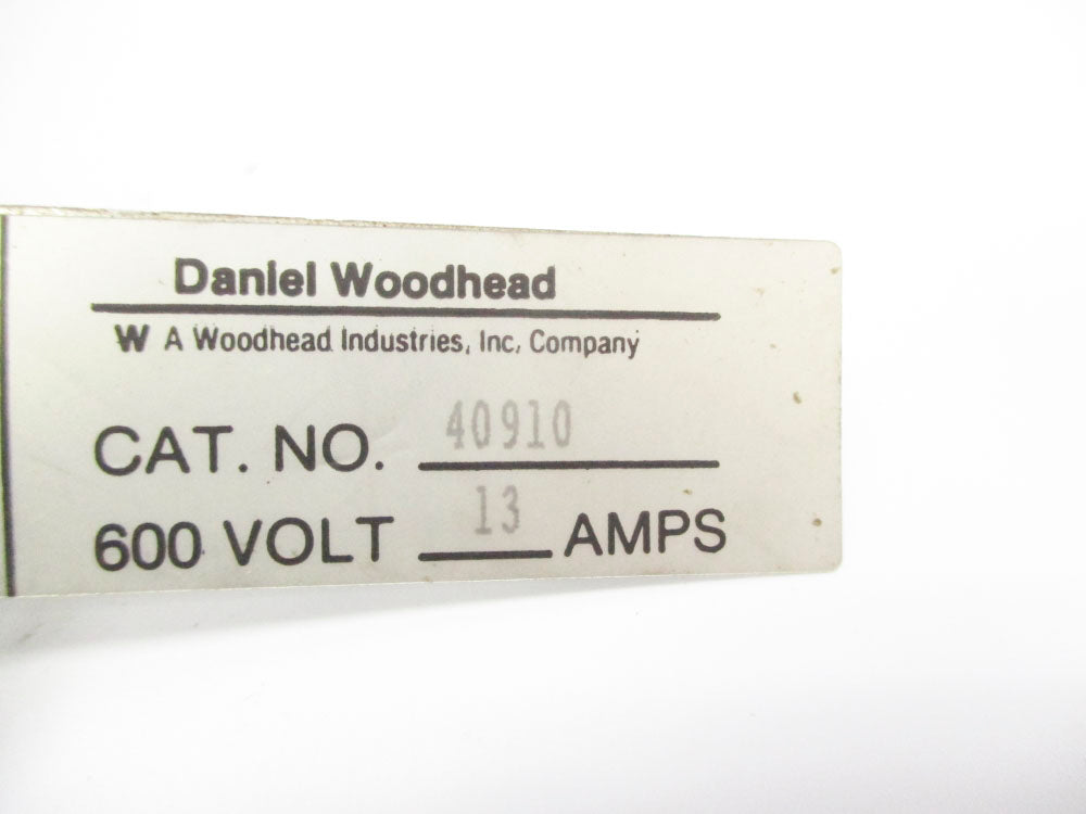 DANIEL WOODHEAD 40910 UNMP