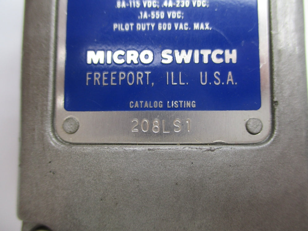 MICROSWITCH 208LS1 (GREY) NSNP