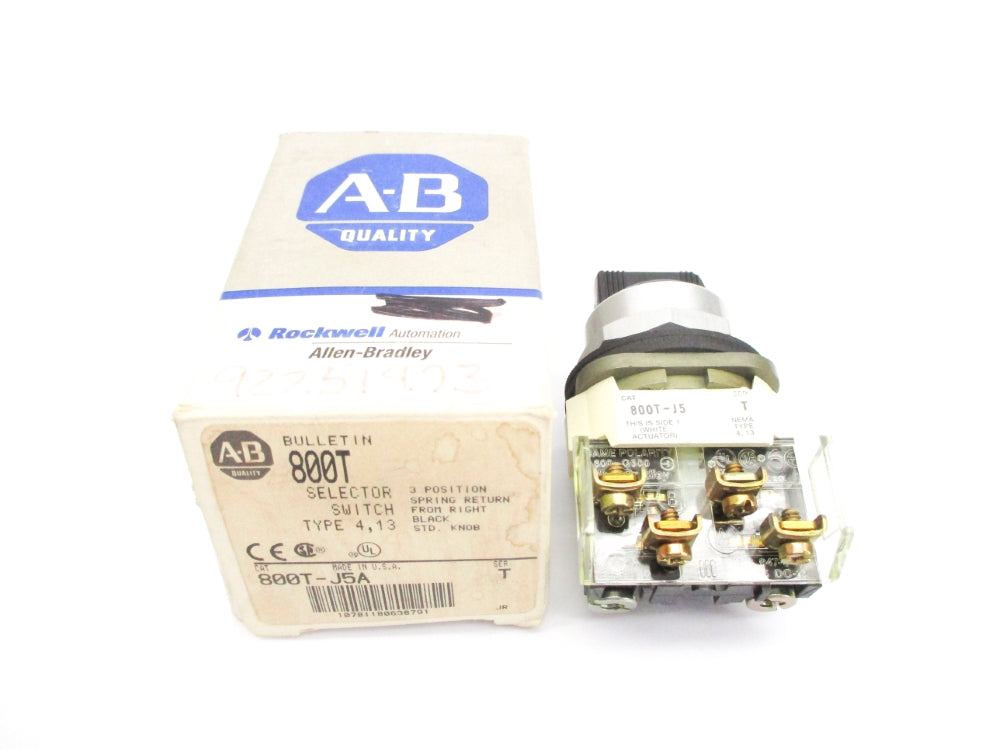 ALLEN BRADLEY 800T-J5A SER. T (GY/BL) NSMP
