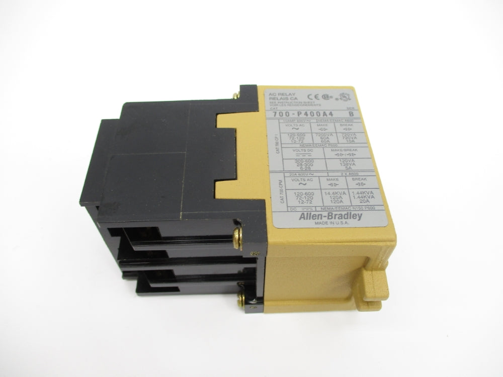 ALLEN BRADLEY 700-P400A4 SER. B 460-480V (GY/BL) NSMP