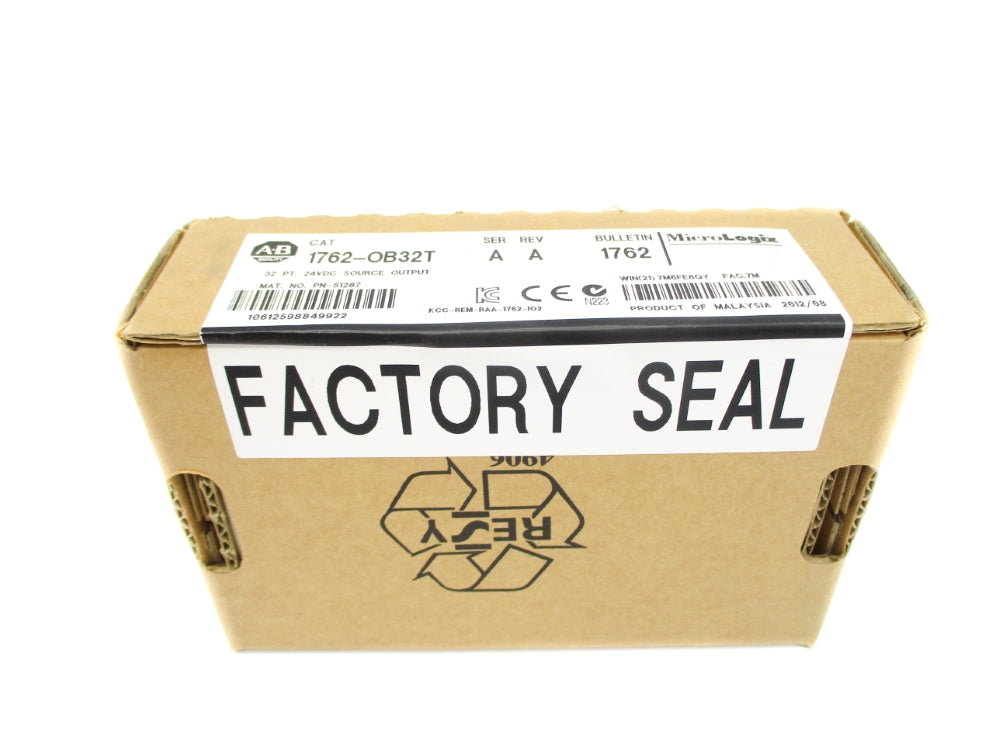 ALLEN BRADLEY 1762-OB32T SER. A DATE: 2012 NSFS