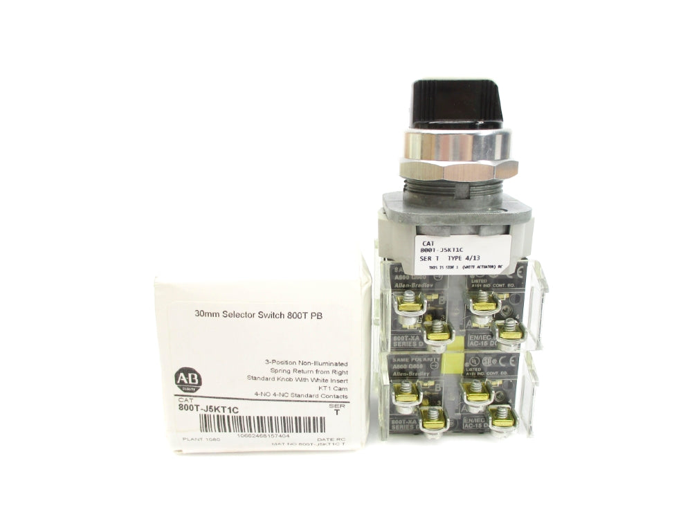 ALLEN BRADLEY 800T-J5KT1C SER. T (WH) NSMP