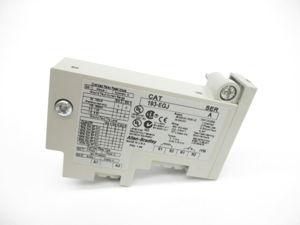 ALLEN BRADLEY 193-EGJ SER. A (BR/WH) NSMP