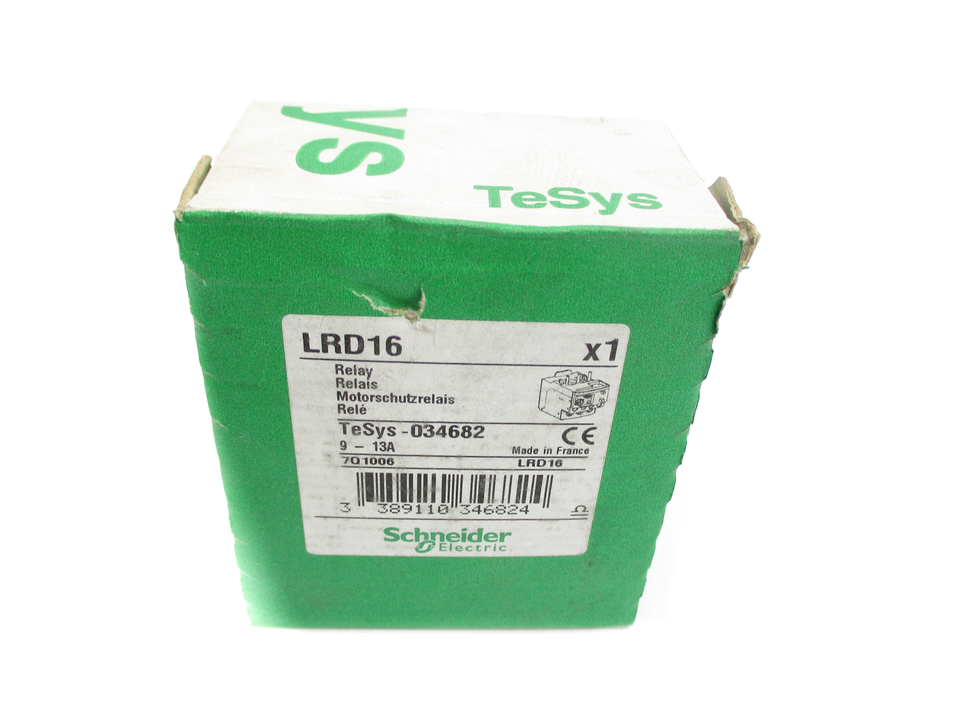 SCHNEIDER ELECTRIC LRD16 9-13A NSFS
