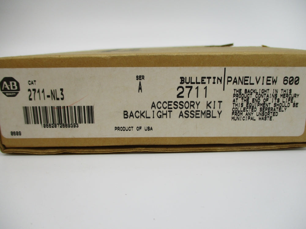 INDUSTRIAL SPARE PART 2711-NL3 SER. A NSMP