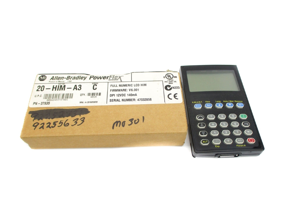 ALLEN BRADLEY 20-HIM-A3 SER. C F/W V6.001 12VDC NSMP