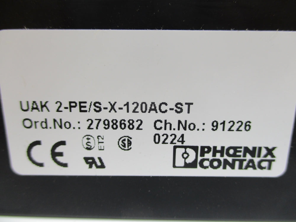 PHOENIX CONTACT UAK2-PE/S-X-120AC-ST 2798682 NSNP