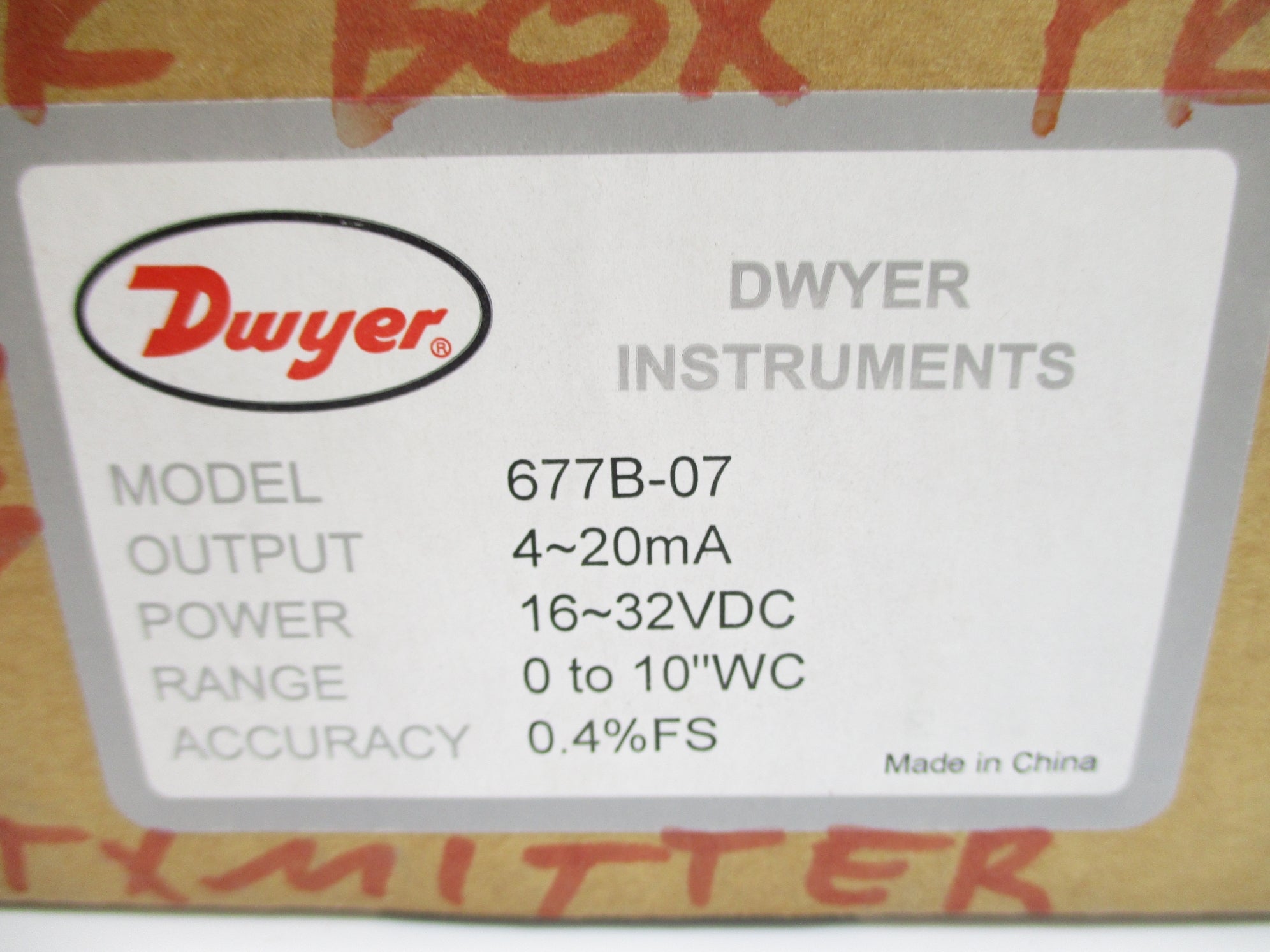 DWYER 677B-07 16-32VDC NSMP