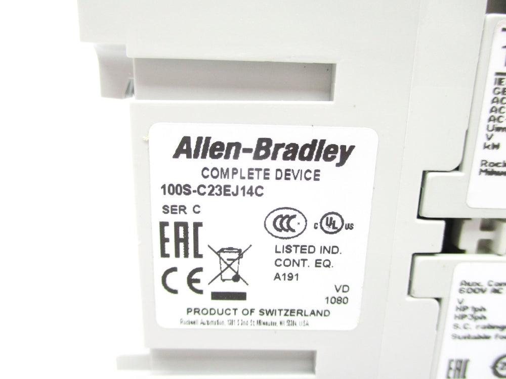 ALLEN BRADLEY 100S-C23EJ14C SER. C 24VDC NSNP