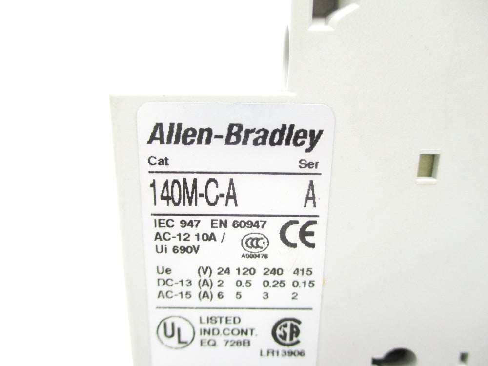 ALLEN BRADLEY 140M-C-ASAR10M10 SER. A NSNP