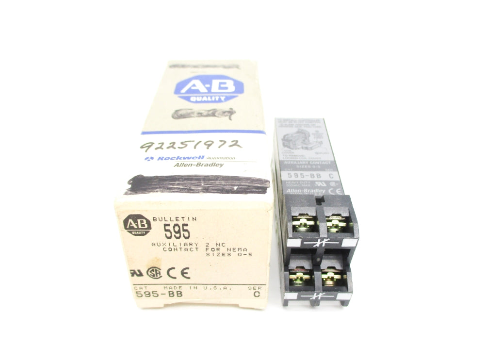 ALLEN BRADLEY 595-BB SER. C (GY/BL) NSMP