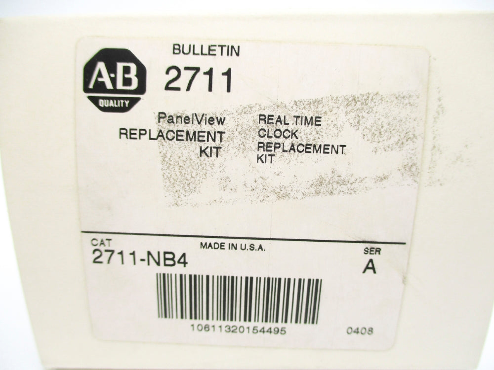 ALLEN BRADLEY 2711-NB4 SER. A (WH) NSMP