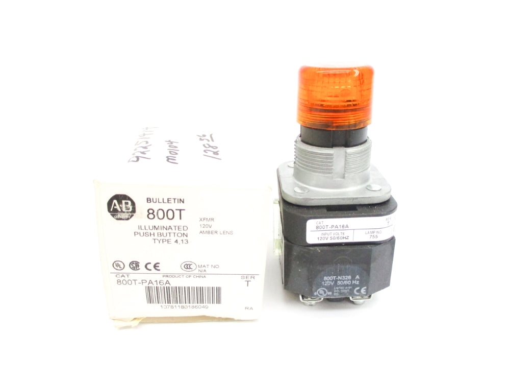 ALLEN BRADLEY 800T-PA16A SER. T (AS PICTURED) (WH) NSMP