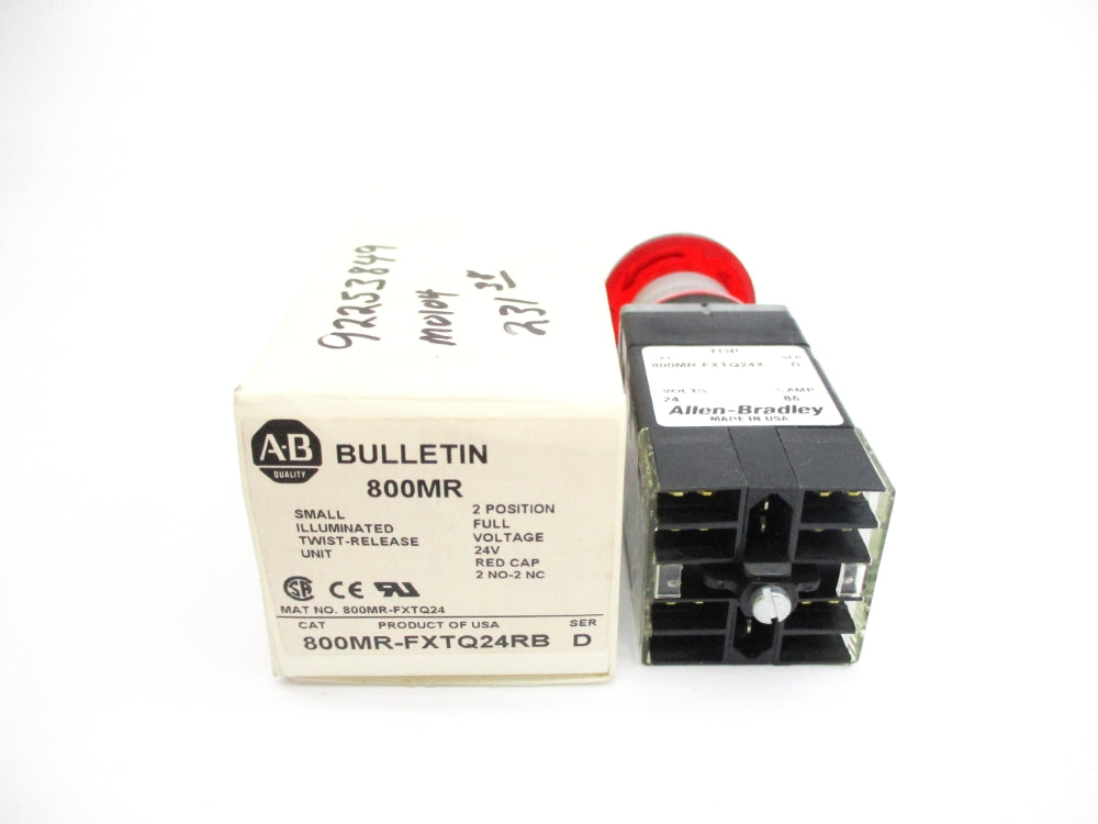 ALLEN BRADLEY 800MR-FXTQ24RB SER. D (WH) NSMP