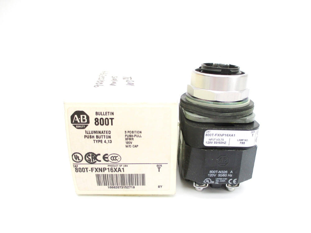 ALLEN BRADLEY 800T-FXNP16XA1 SER. T (WH) NSMP