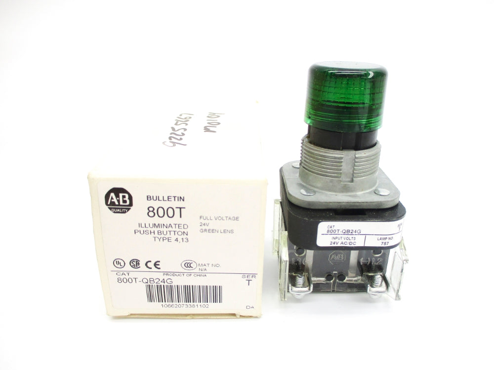 ALLEN BRADLEY 800T-QB24G SER. T (AS PICTURED) (WH) NSMP