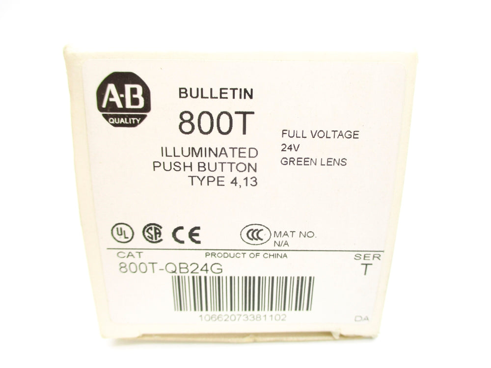 ALLEN BRADLEY 800T-QB24G SER. T (AS PICTURED) (WH) NSMP