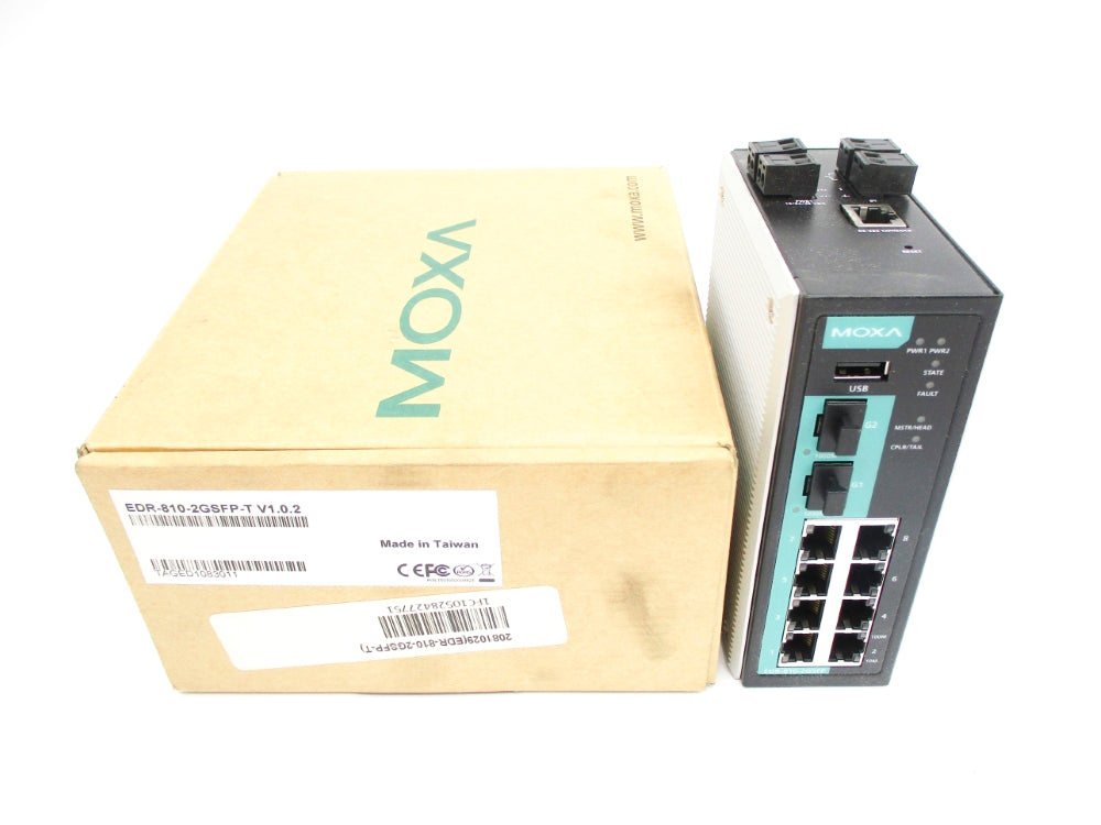 MOXA EDR-810-2GSFP-T NSMP
