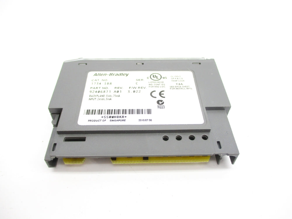 ALLEN BRADLEY 1734-IB8 SER. C F/W 3.022 UNMP