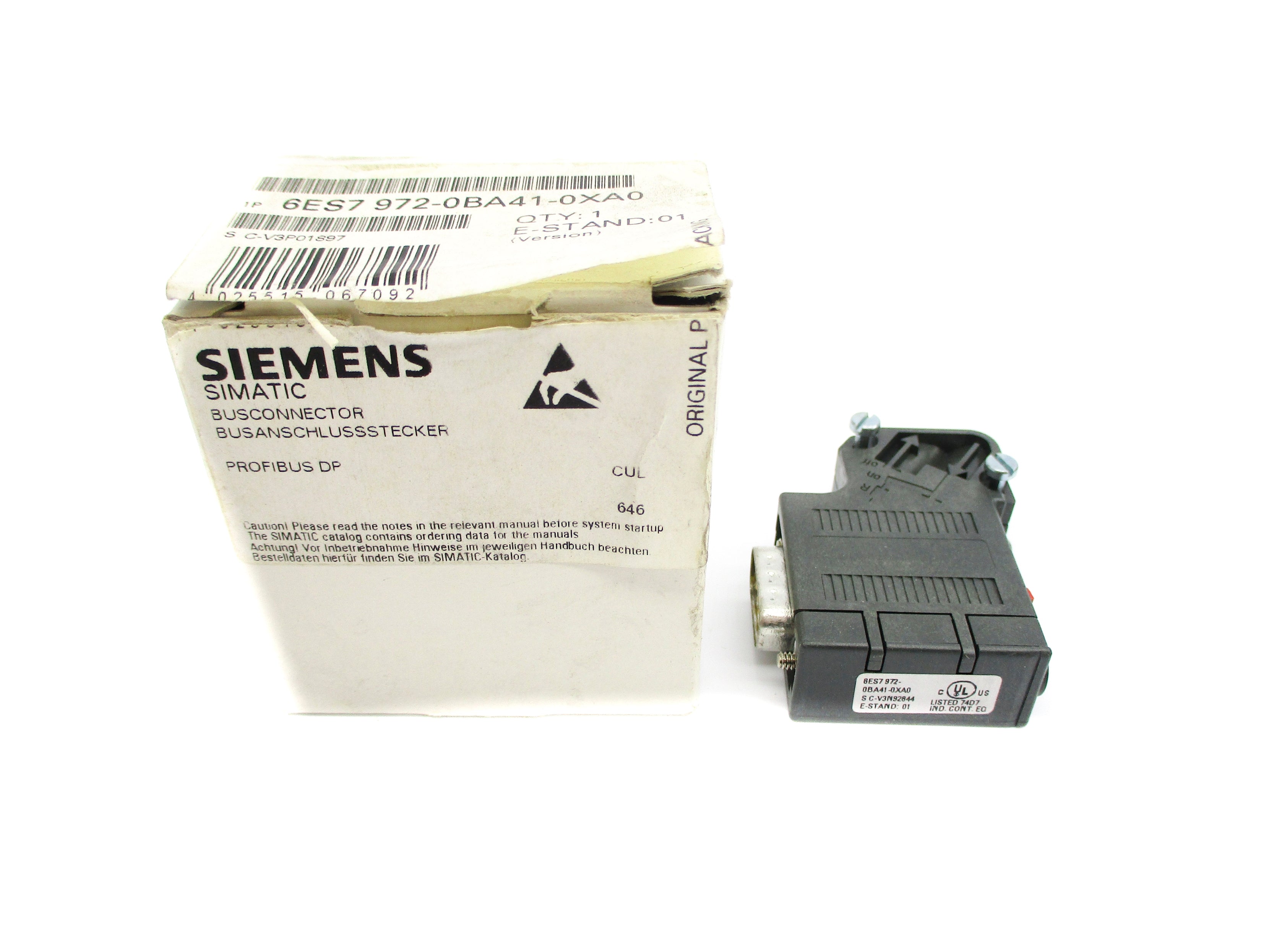 SIEMENS 6ES7972-0BA41-0XA0 NSMP