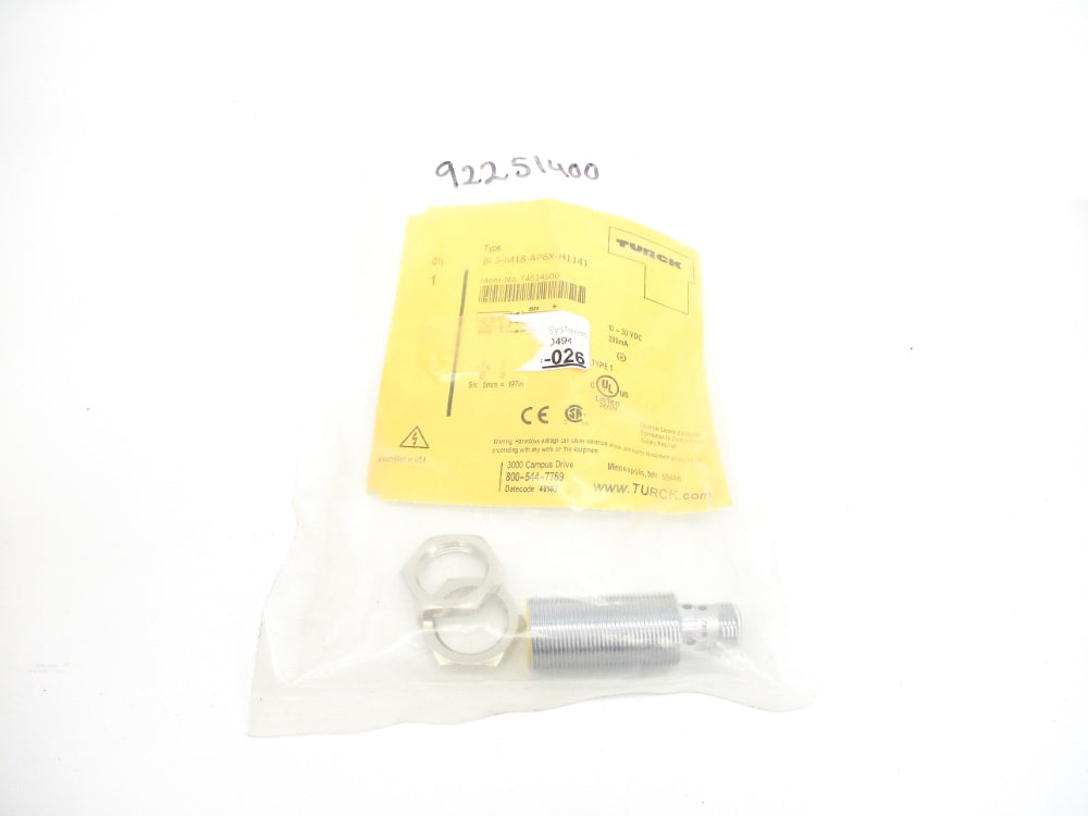 TURCK BI5-M18-AP6X-H1141 T4614500 NSMP