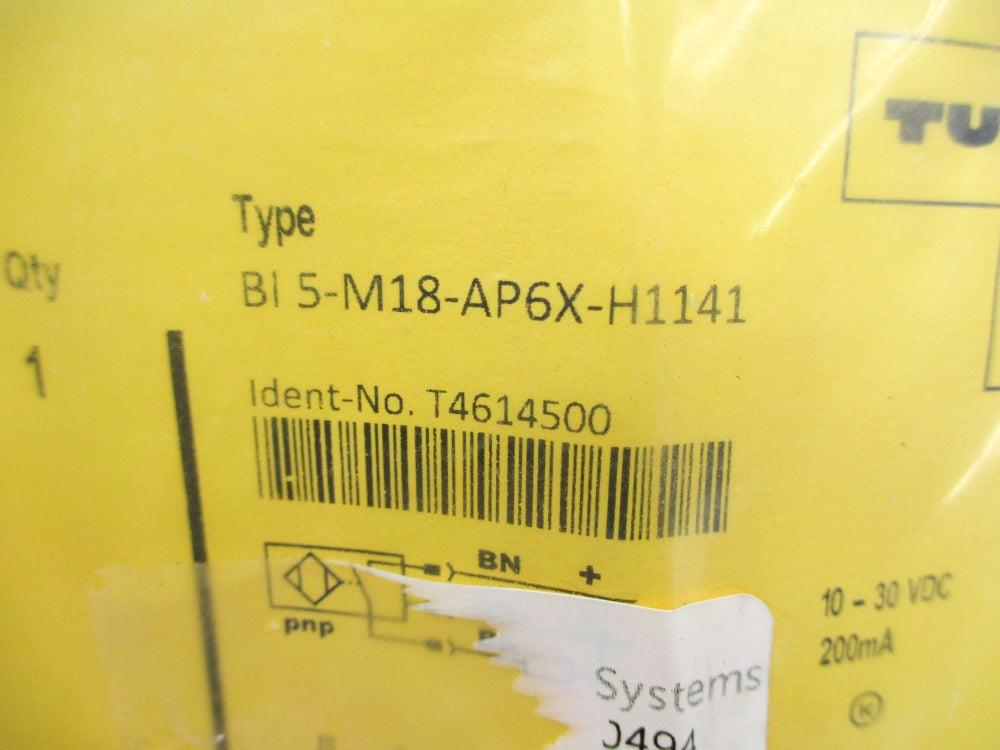 TURCK BI5-M18-AP6X-H1141 T4614500 NSMP