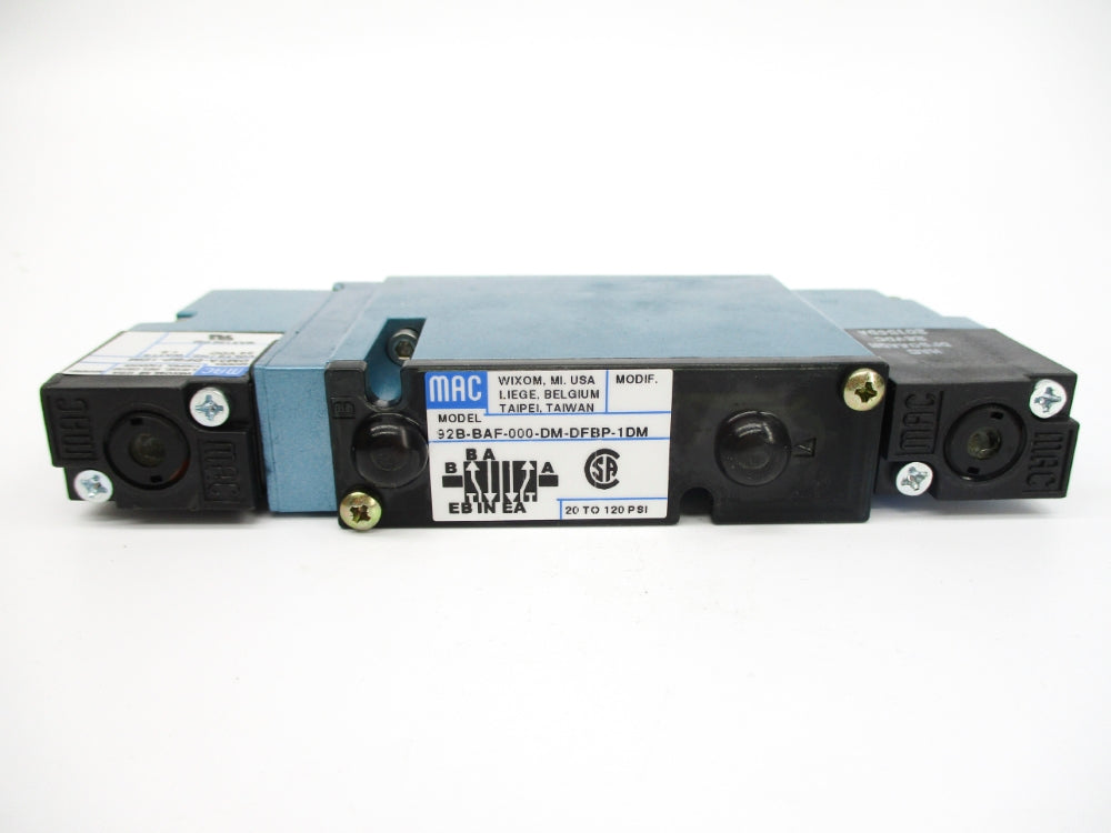 MAC 92B-BAF-000-DM-DFBP-1DM 20-120PSI 24VDC NSMP