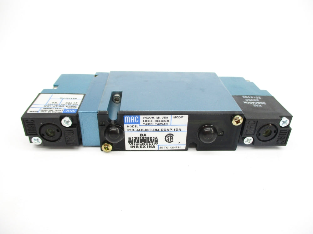 MAC 92B-JAB-000-DM-DDAP-1DN 35-120PSI 24VDC NSMP