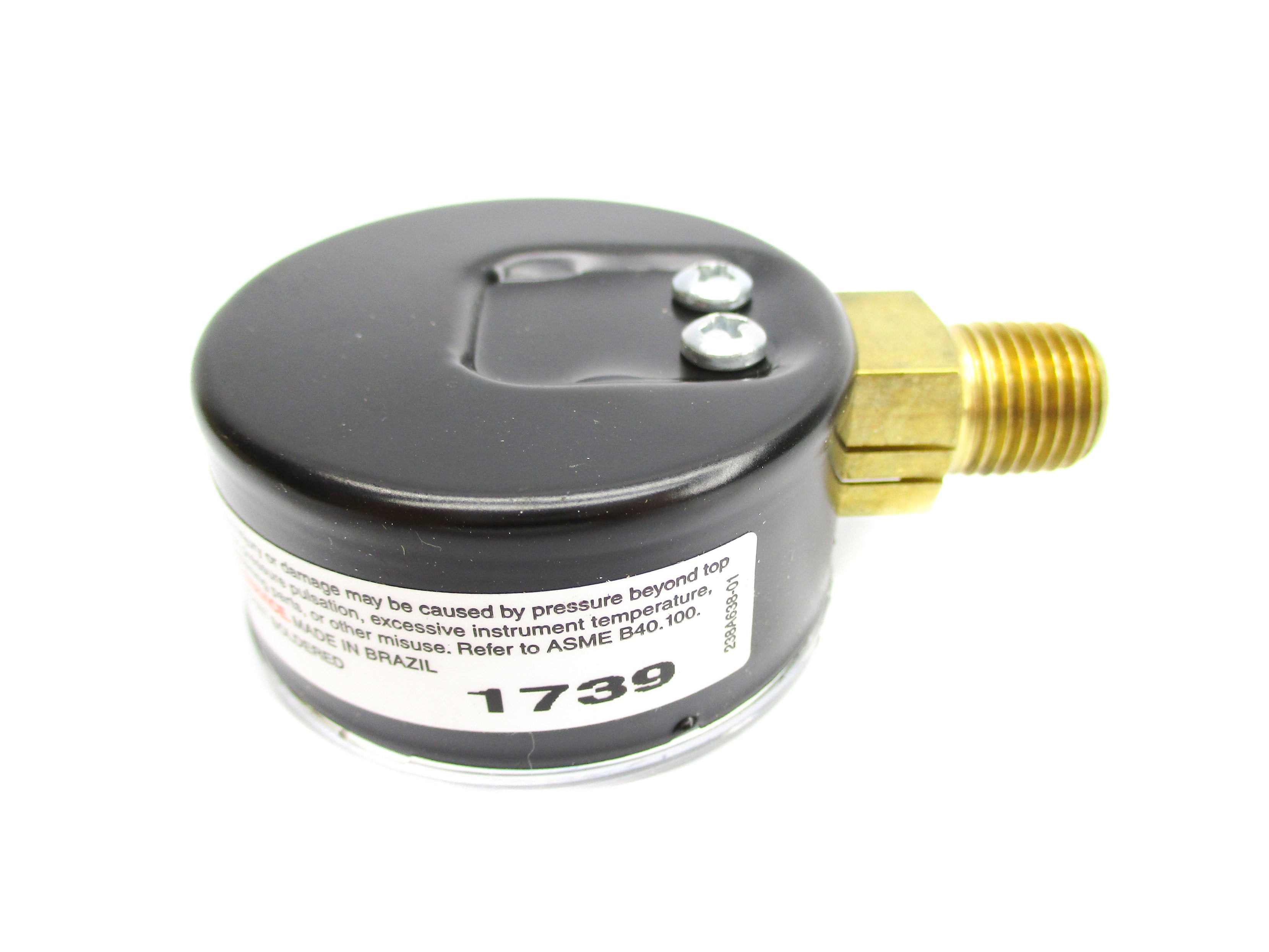 ASHCROFT 20W1005H02L100# 0-100PSI 2" NSMP