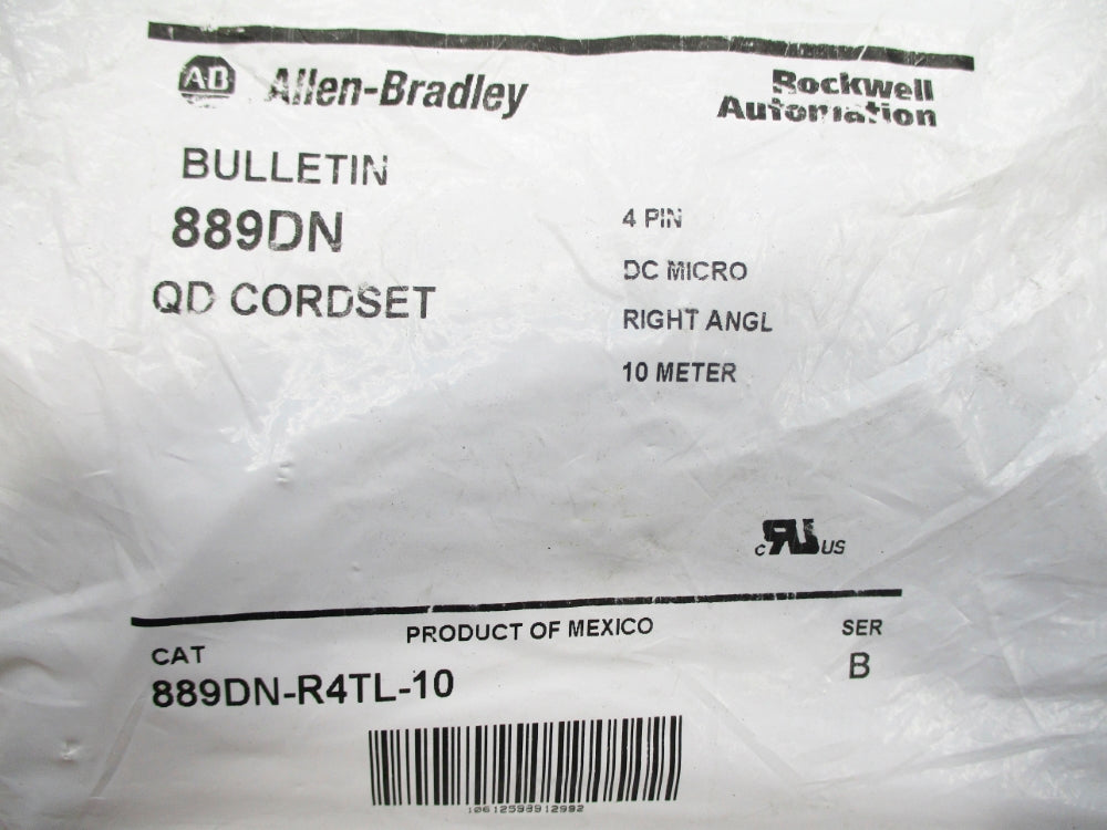 ALLEN BRADLEY 889DN-R4TL-10 SER. B NSMP