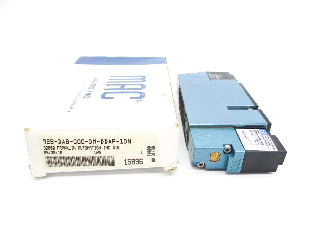 MAC 92B-DAB-000-DM-DDAP-1DN 20-120PSI 24VDC NSMP
