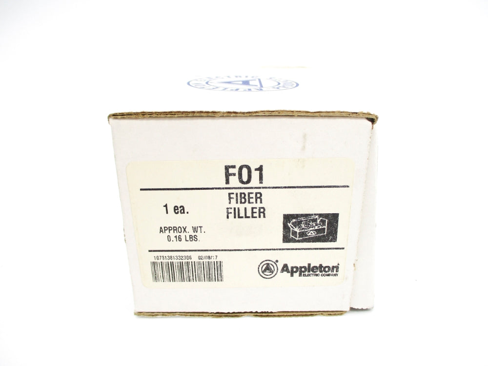 APPLETON F01 (APPROX. 0.16LBS) NSMP