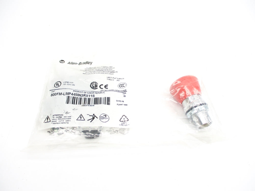 ALLEN BRADLEY 800FM-LMP44MN3RX11S SER. B NSMP