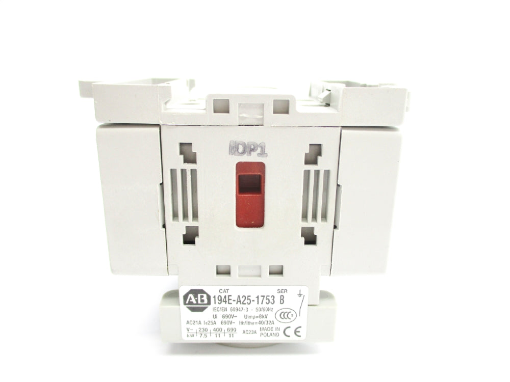 ALLEN BRADLEY 194E-A25-1753 SER. B 690V 40/32A NSNP