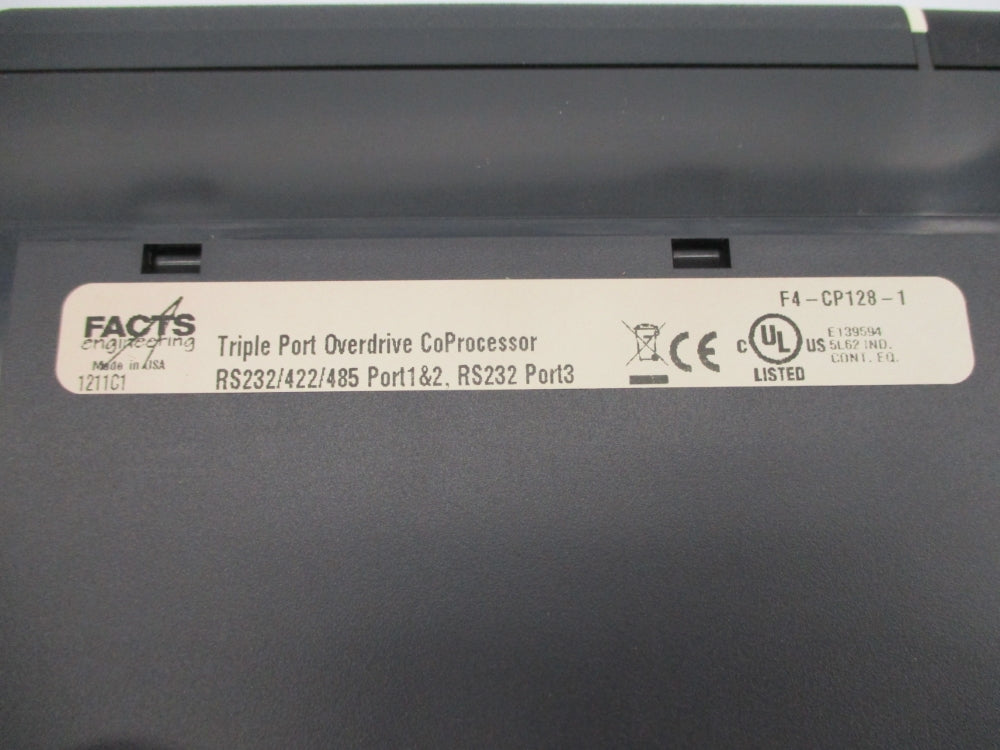 FACTS ENGINEERING F4-CP128-1 NSNP