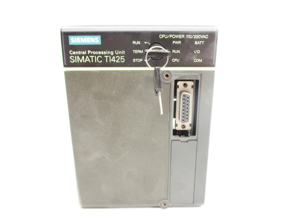 SIEMENS TI425-CPU UNMP