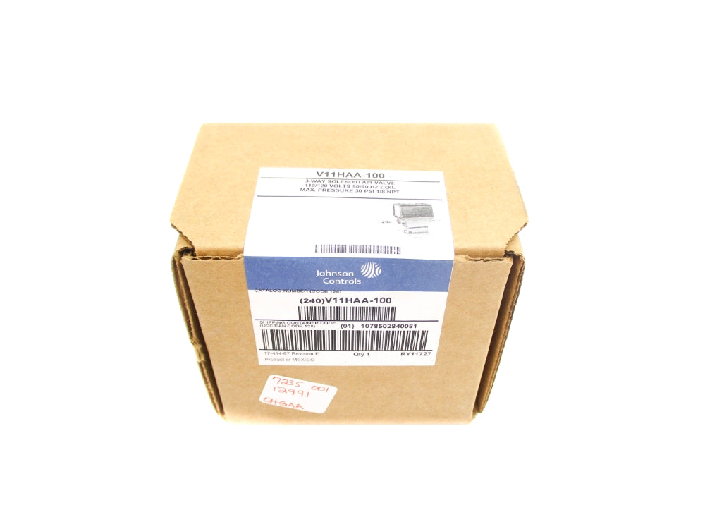 JOHNSON CONTROLS V11HAA-100 110/120V 30PSI NSFS