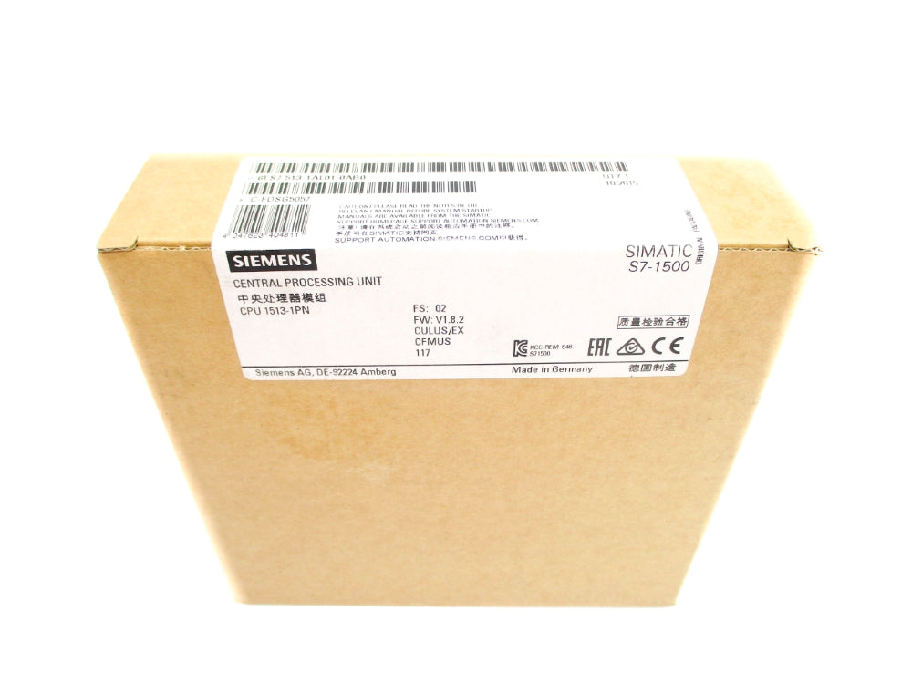 SIEMENS 6ES7513-1AL01-0AB0 NSFS