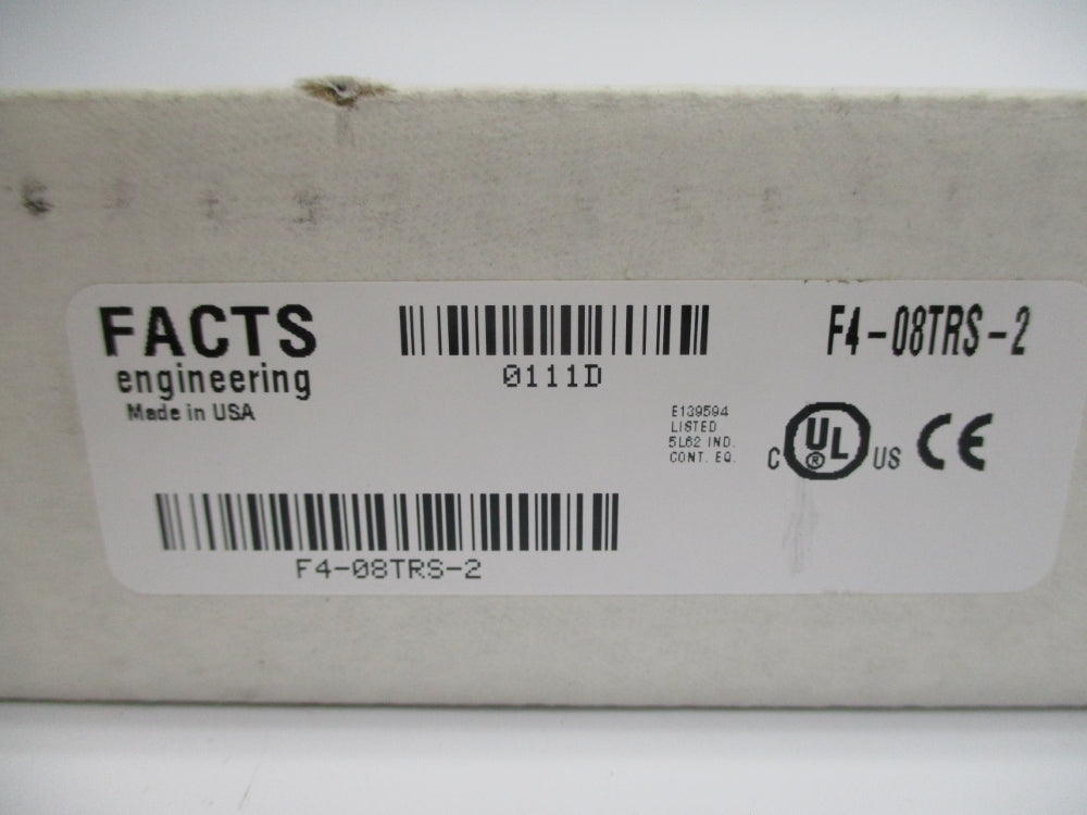 FACTS ENGINEERING F4-08TRS-2 NSMP