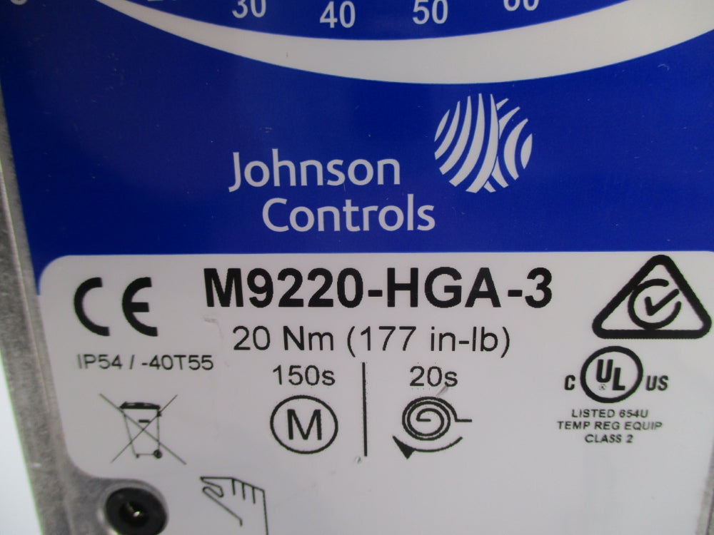 JOHNSON CONTROLS M9220-HGA-3 NSNP