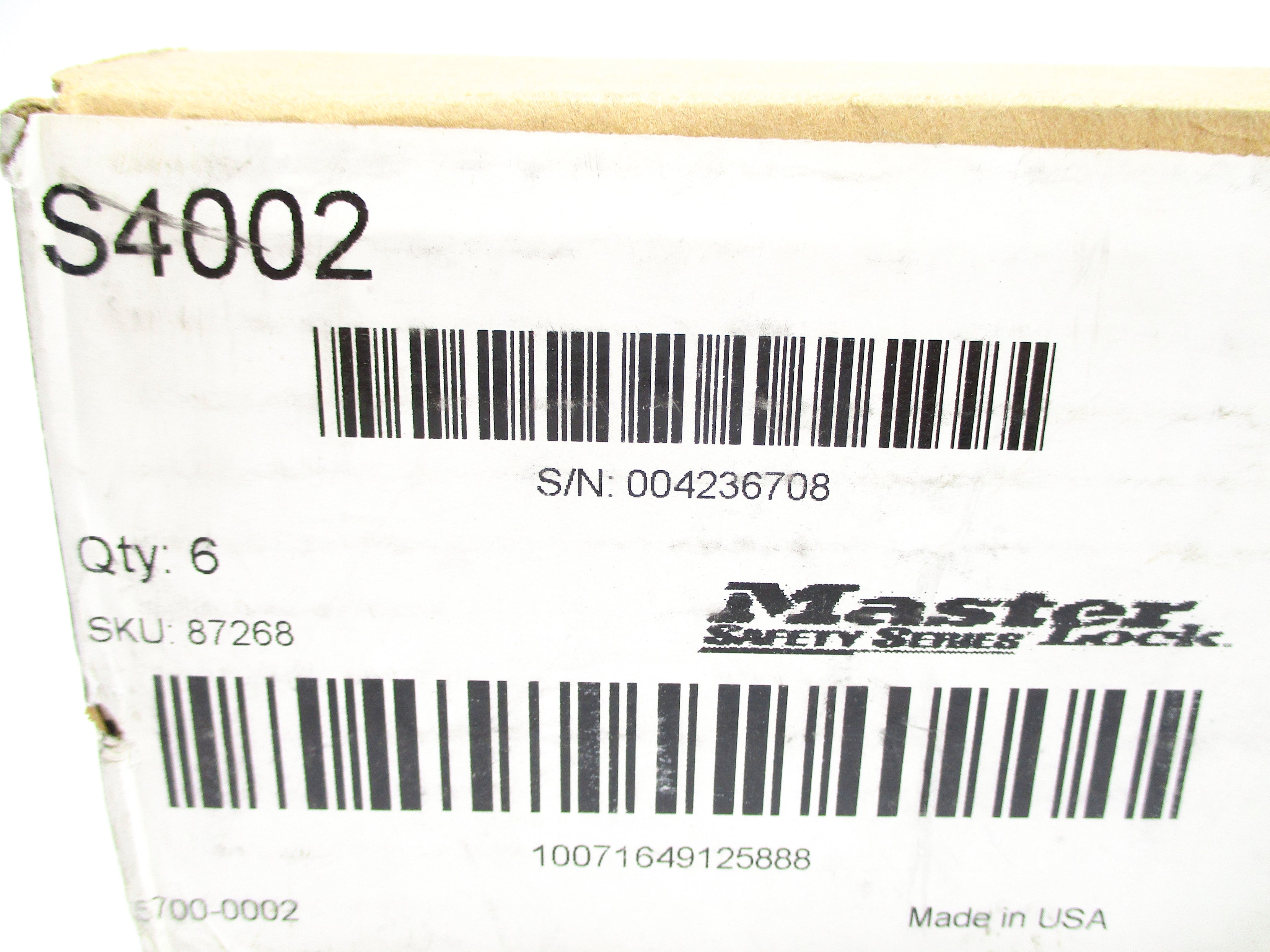 MSC S4002 (PKG OF 6) NSFS