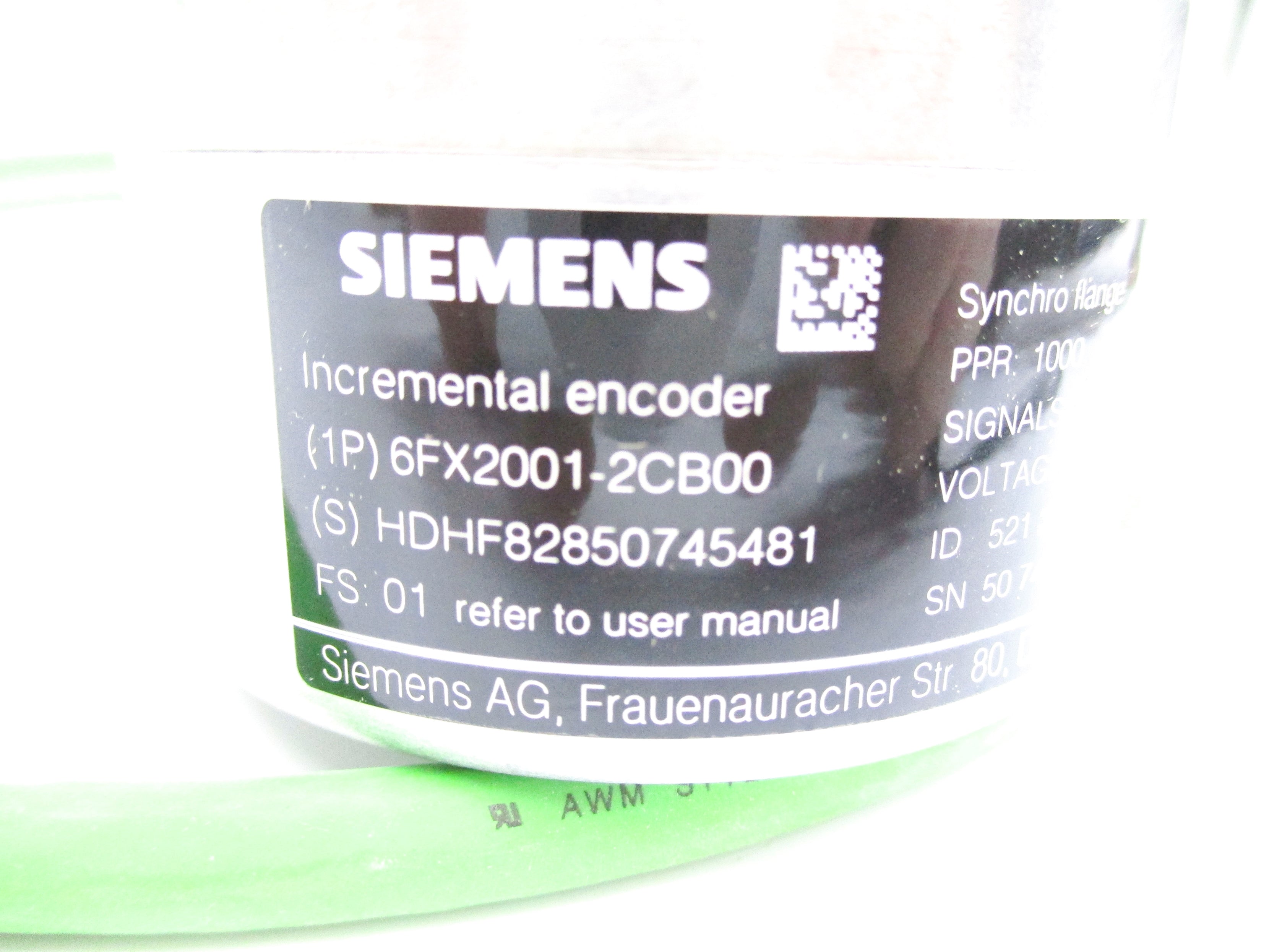 SIEMENS 6FX2001-2CB00 NSNP