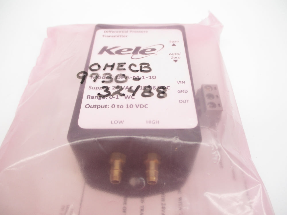 KELE DPA-M-1-10 0-1"WC NSMP