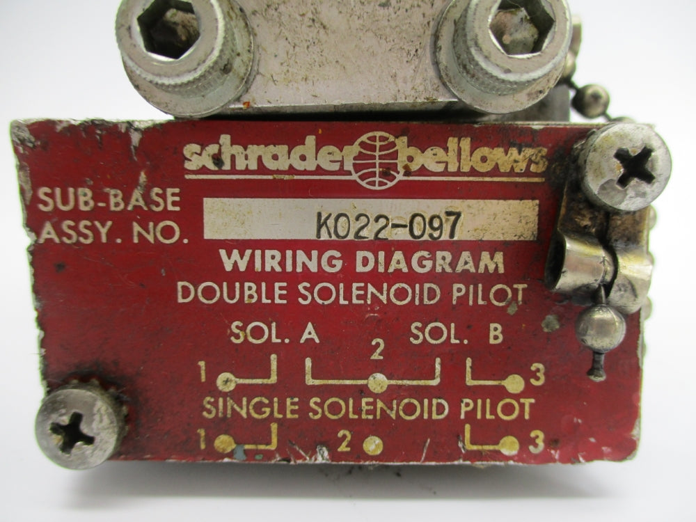 SCHRADER BELLOWS L415-29-102 110/120V UNMP