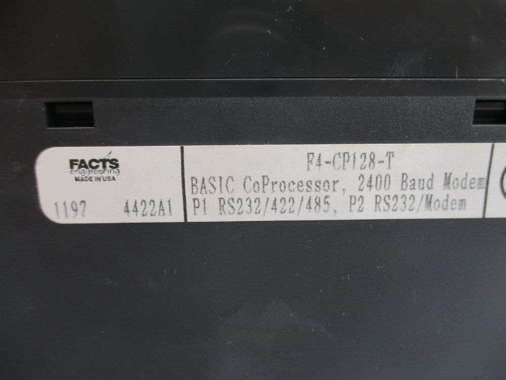 FACTS ENGINEERING F4-CP128-T UNMP
