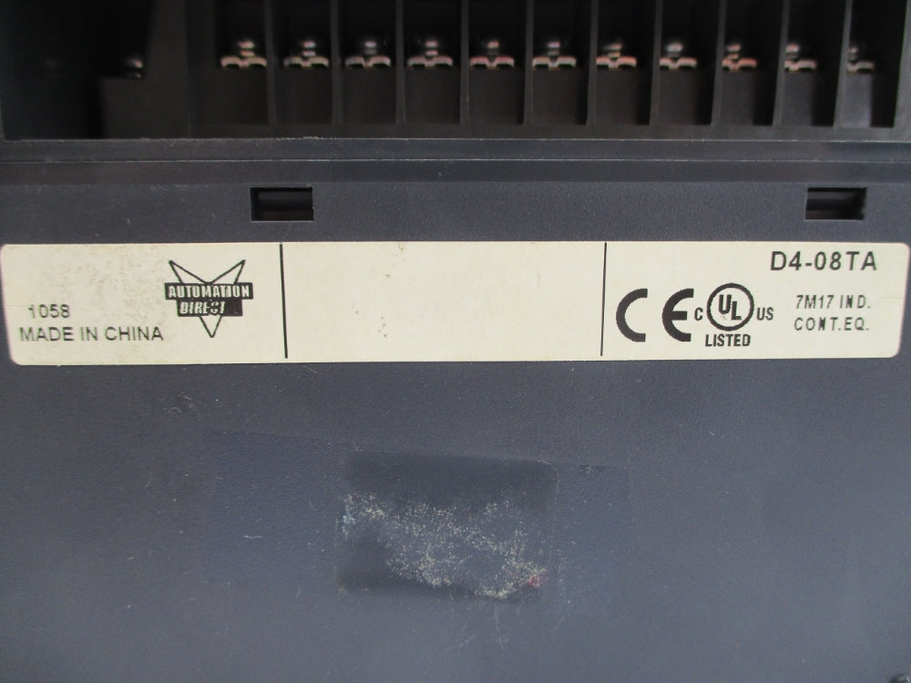 AUTOMATION DIRECT D4-08TA UNMP