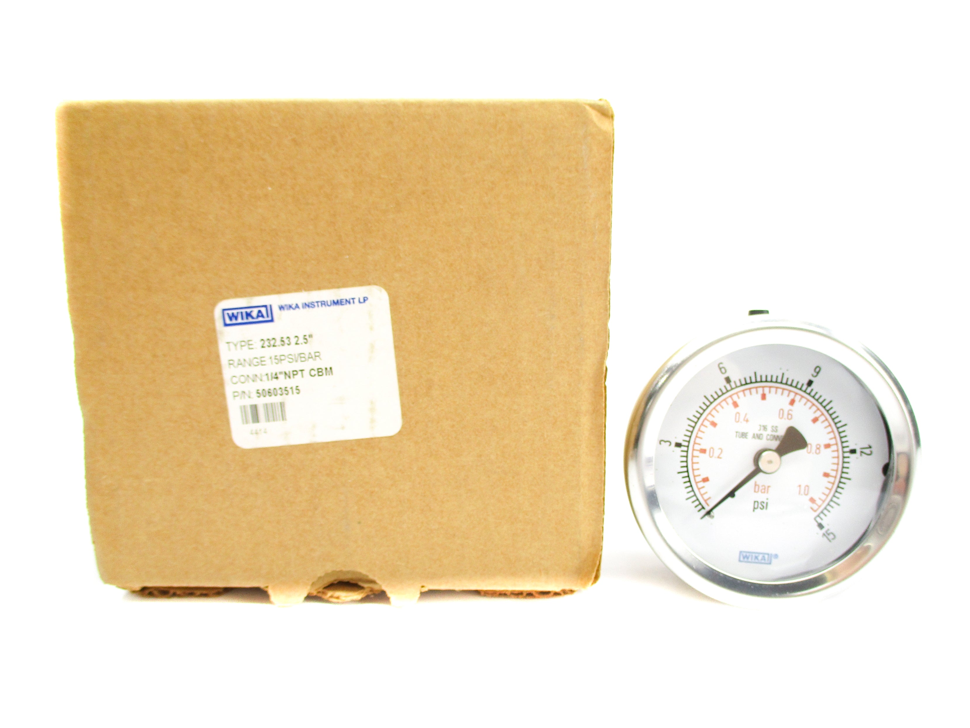 WIKA 50603515 15PSI NSMP