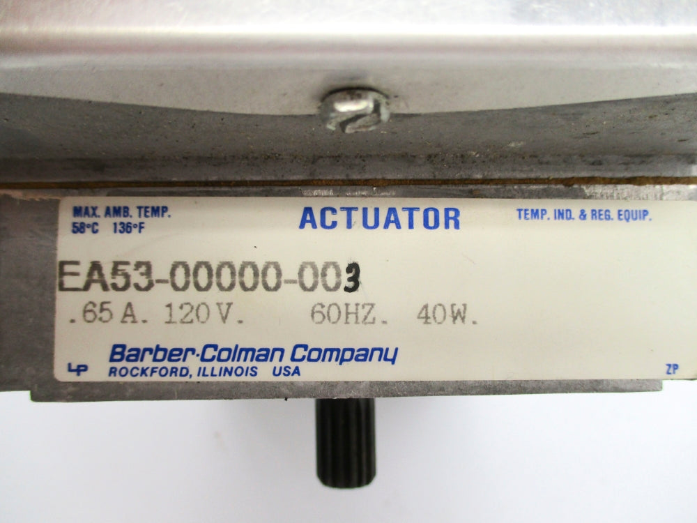 BARBER COLMAN EA53-00000-003 NSNP