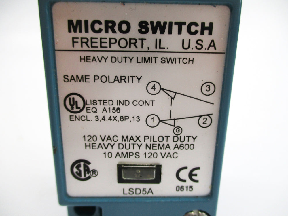 MICROSWITCH LSD5A NSNP