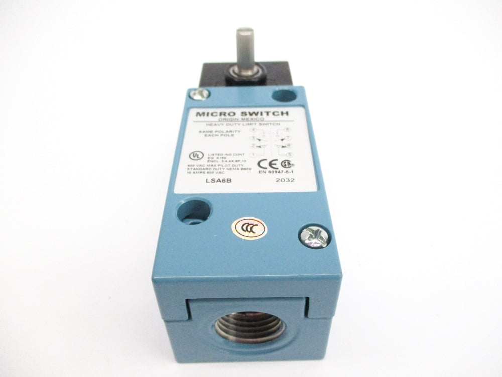 MICRO SWITCH LSA6B 600VAC 10A NSMP